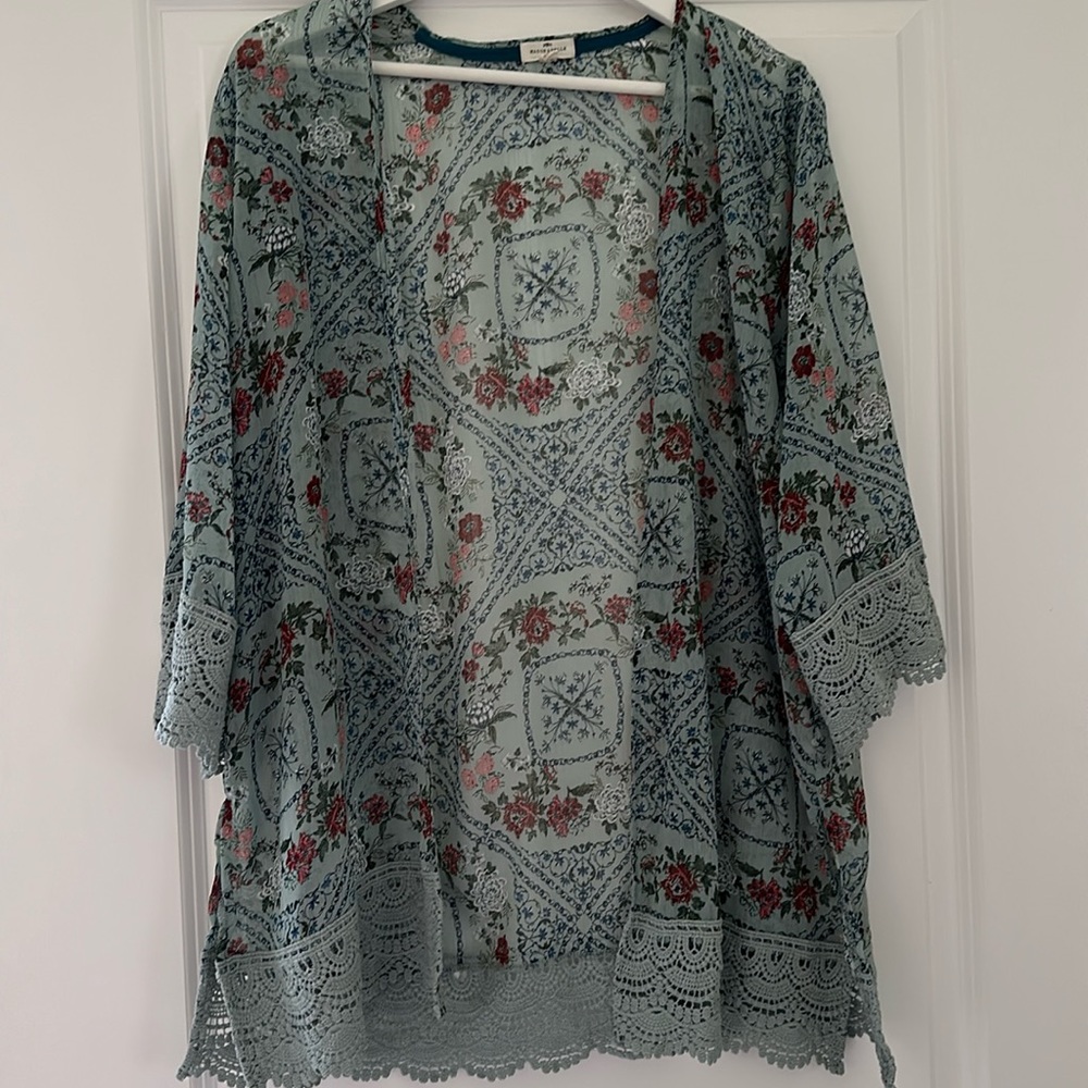 Flowered Kimono